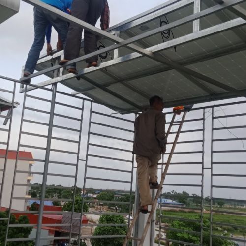 Công trinh: anh Hồ Văn Cường 5,18 kw